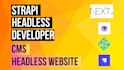 build jamstack website with strapi nextjs using headless cms