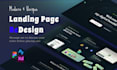 create landing page redesign using figma