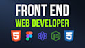 be your front end web developer HTML, CSS, javascript, react js