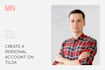 create a personal account on tilda
