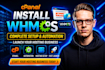install whmcs on your hosting and set up your web hosting reseller business