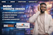 design and redesign your professional bandzoogle website