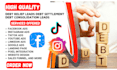 generate high quality debt relief leads debt settlement debt consolidation leads