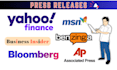 do yahoo finance press release distribution