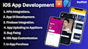 develop iphone ios app using swiftui or uikit, ios developer