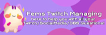 twitch and social media managing and obs set up