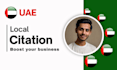 do 300 uae local citations directory submissions for local SEO