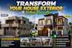 transform your house exterior with virtual renovation