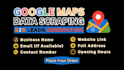 provide google maps scraping, b2b lead generation service with data scraping