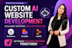 do custom ai website use replit,lovable,bubble ai integration in web application