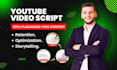write viral youtube video storytelling script