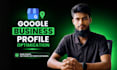 optimize google my business page for local SEO and gmb maps ranking
