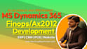 do ms dynamics 365 finops ax2012 development, configuration, customization