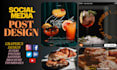 design social media post, facebook ads, instagram, flyers