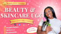 beauty and skincare ugc