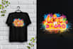 design premium graffity t shirt design