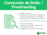 proofread and format documents in english or spanish