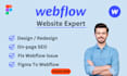 professional webflow website development