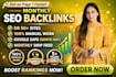 provide monthly off page service with white hat manual seo backlinks