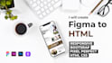 create figma, xd, PSD to responsive bootstrap 5 website