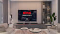 design tv wall, media wall, feature wall with 3d renders