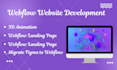 build webflow website webflow landing page migrate figma to webflow 3d animation