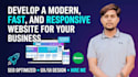 develop a modern, fast, and responsive website for your business