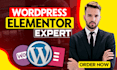 be your elementor pro expert to revamp, redesign a wordpress website