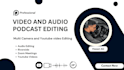 do podcast video editing and riverside