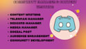 do telegram community manager content creation chatters
