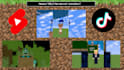 make viral shorts minecraft animation