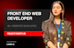 be front end web developer in react or nextjs