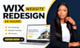 design wix website, redesign wix website, wix website redesign, wix website