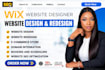 wix website redesign wix website design wix website redesign wix website design