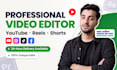 do professional video editing, youtube video editing