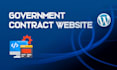 build custom wordpress government contract website