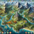 make a high quality digital fantasy map