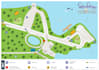 design festival maps, vector map illustrations, event maps