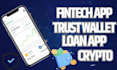 create and redesign fintech app, cash app, bank app, revolut app, payment app