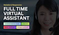 be your virtual assistant for customer support, data entry, live agent