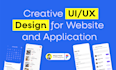 do modern website design using figma UI UX or landing page figma UI UX design