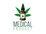 do cannabis weed marijuana hemp cbd oil logo design with all file