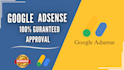 design google adsense approval website
