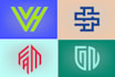 design professional monogram logo