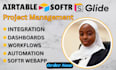 be your airtable expert, build softr webapp, airtable database, client portal