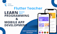 teach you flutter and dart for IOS android app development