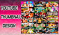 do create stunning youtube thumbnail design