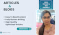 boost the SEO optimized blog and content writing