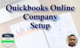 set up your company in quickbooks online
