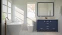 create and realistic render your 3d bathroom design